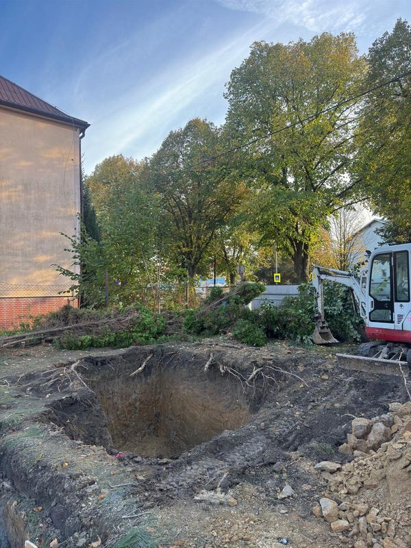 Výkopové práce, Ostrava